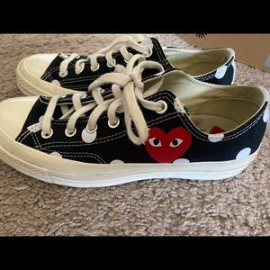 Comme des garçon converse sneakers